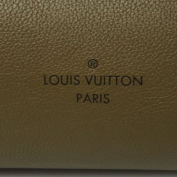 Louis Vuitton Laurel Leather And Monogram Canvas On My Side MM Bag - Picture 12 of 12